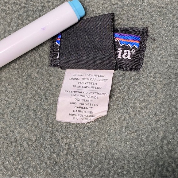 Vintage Patagonia Jacket 80s Medium Fleece Lined - Picture 8 of 10